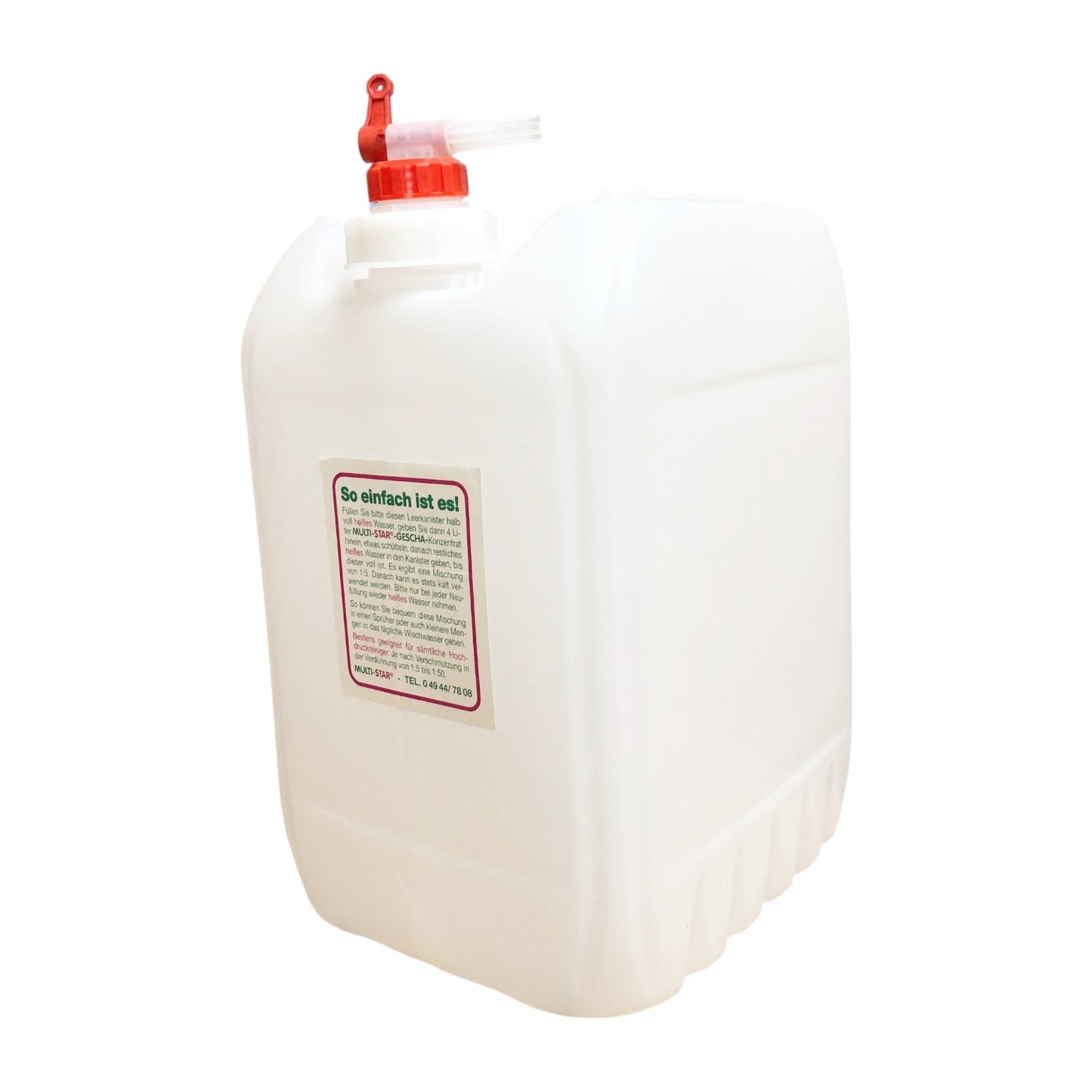 Multi-Star GESCHA Mischkanister (20L)