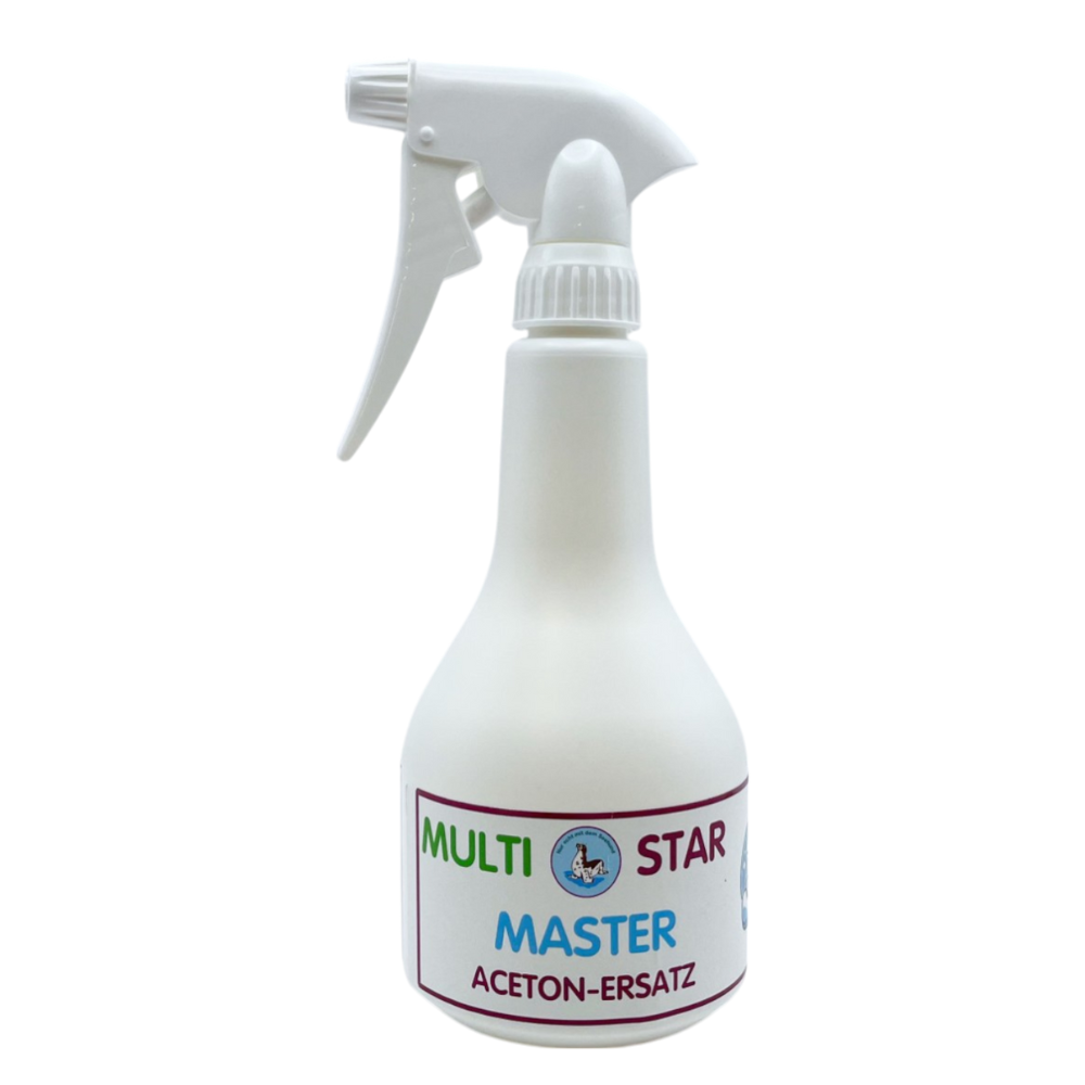 Multi-Star MASTER Aceton Ersatz Sprühflasche 500ml (leer)