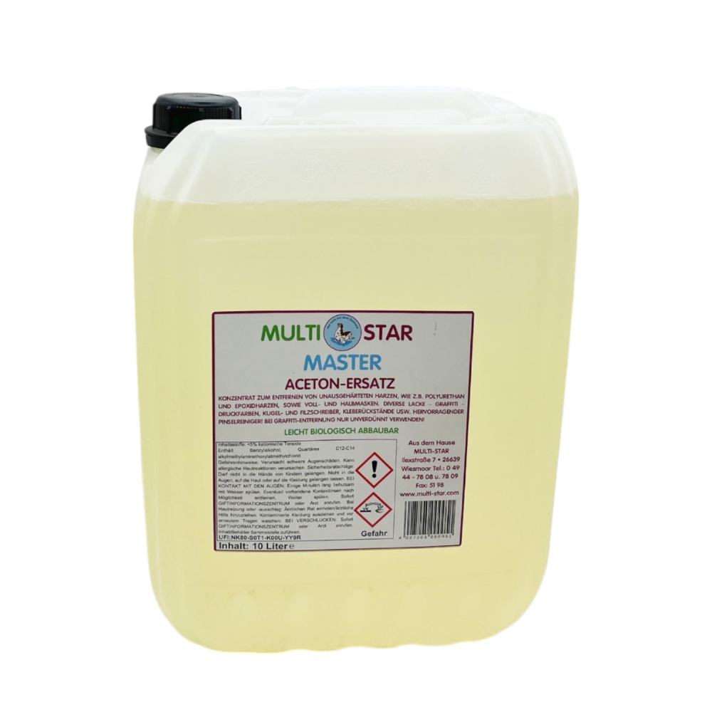 Multi-Star MASTER Aceton Ersatz (10L)