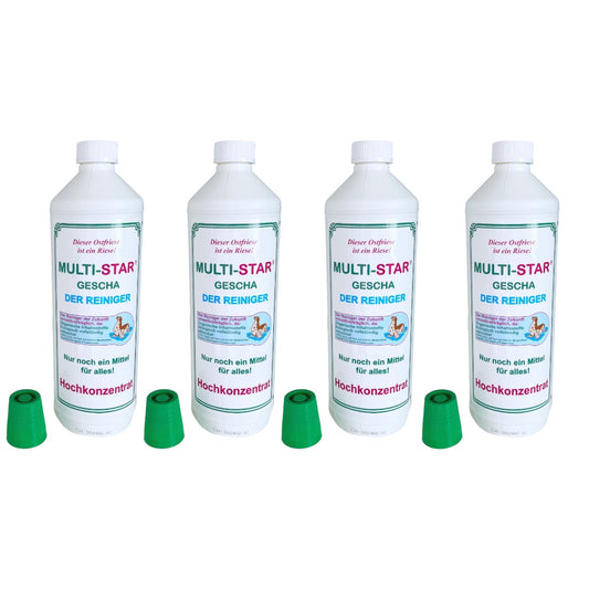 Multi-Star GESCHA Viererpack (4L)