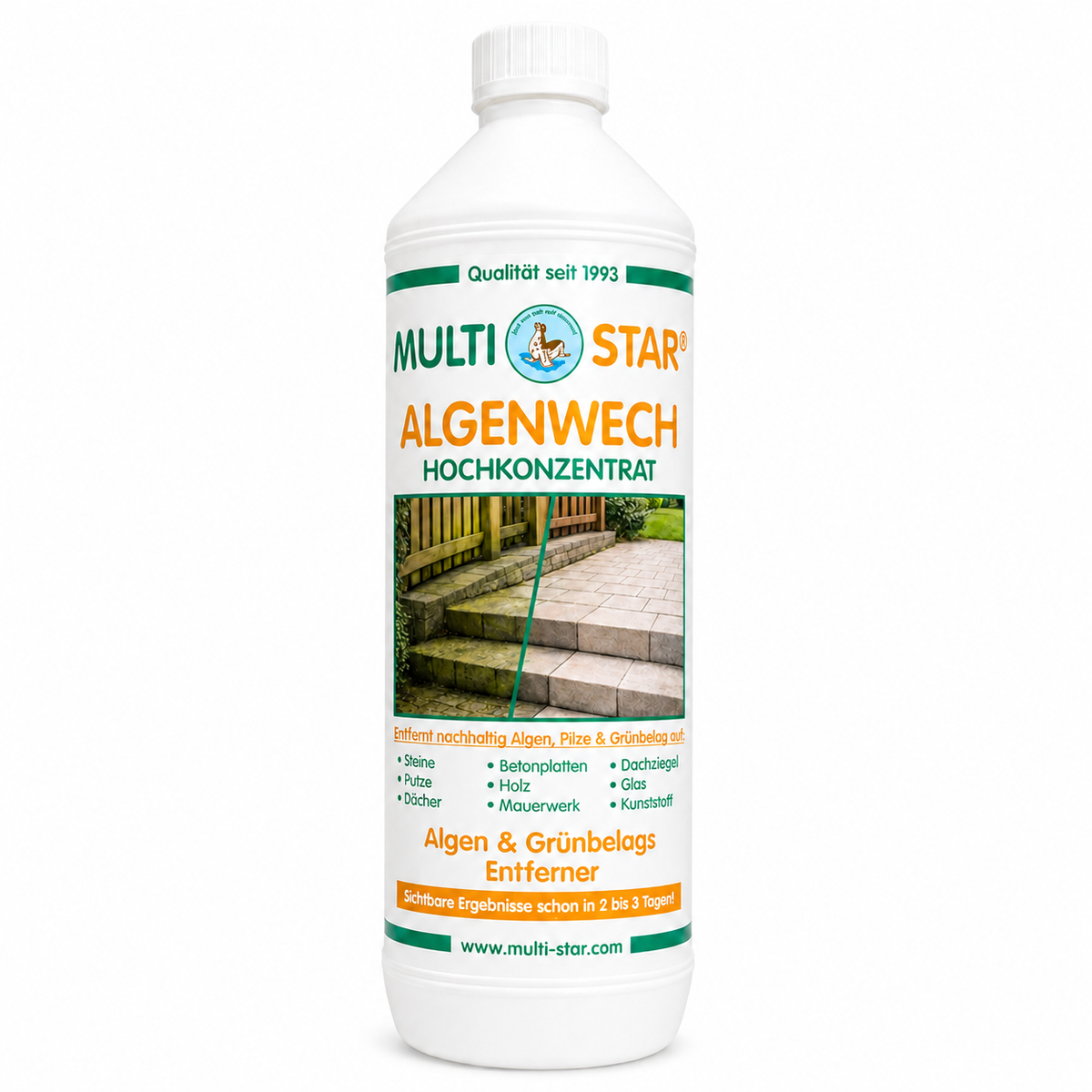 Multi-Star Algenwech 1L Hochkonzentrat Algen & Grünbelagsentferner