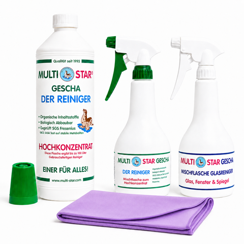 Multi-Star Gescha Glasklar Set