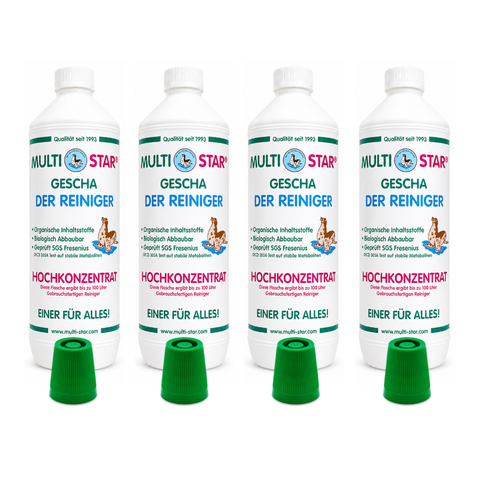 Multi-Star GESCHA Viererpack (4L)