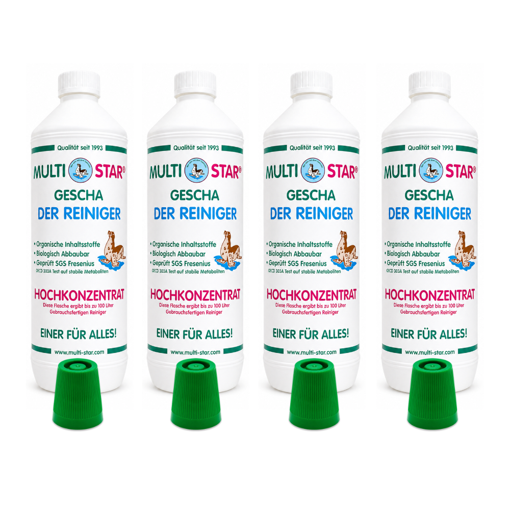 Multi-Star GESCHA Viererpack (4L)