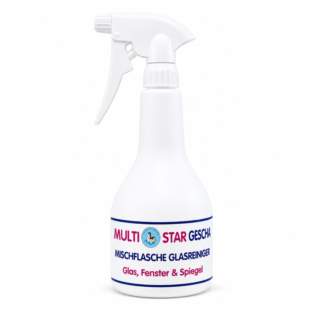 Multi-Star Glasreiniger Mischflasche 500ml (leer)