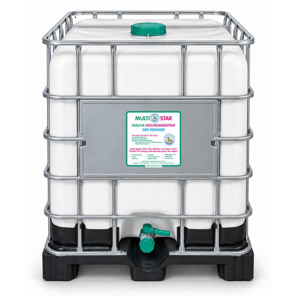 Multi-Star Gescha IBC (1000L) Container 1:4 gebrauchsfertig