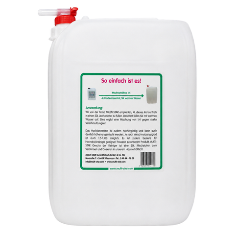 Multi-Star GESCHA Mischkanister (20L)