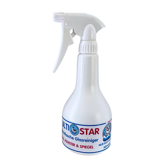 Multi-Star Glasreiniger Mischflasche 500ml (leer)