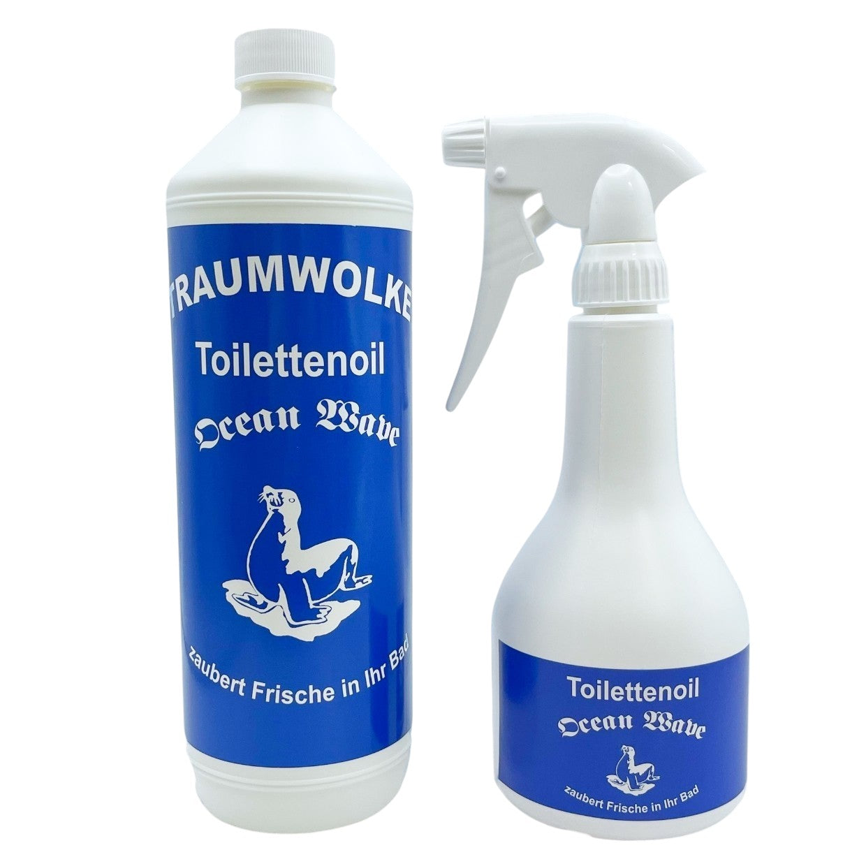 Multi-Star TRAUMWOLKE Toilettenoil (1L) “Ocean Wave” + Sprühflasche (leer)