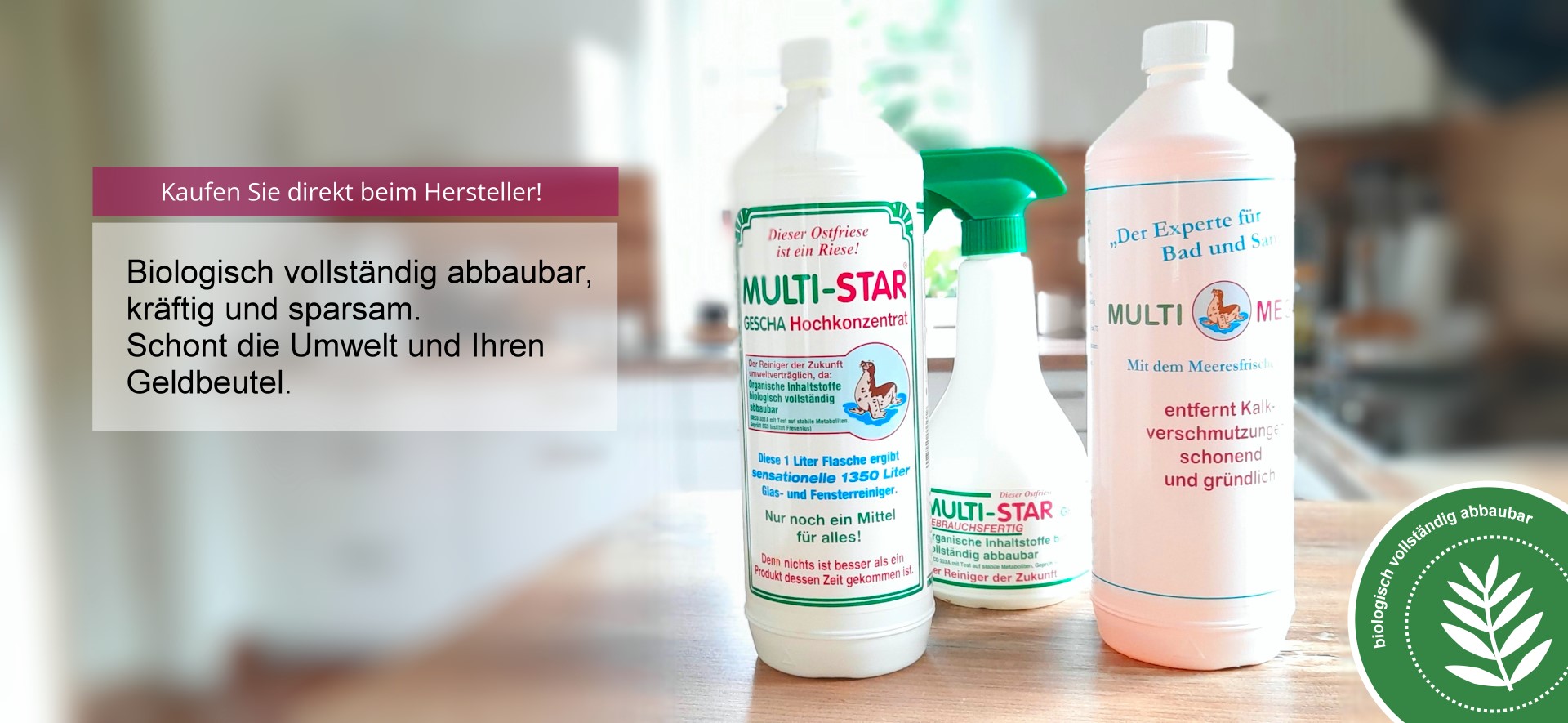 Multi-Star Reinigungsmittel - Das Original vom Hersteller