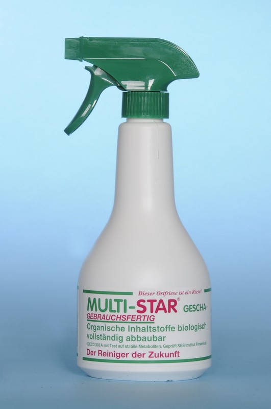 Multi Star Gescha, Sprühflasche 500 ml leer