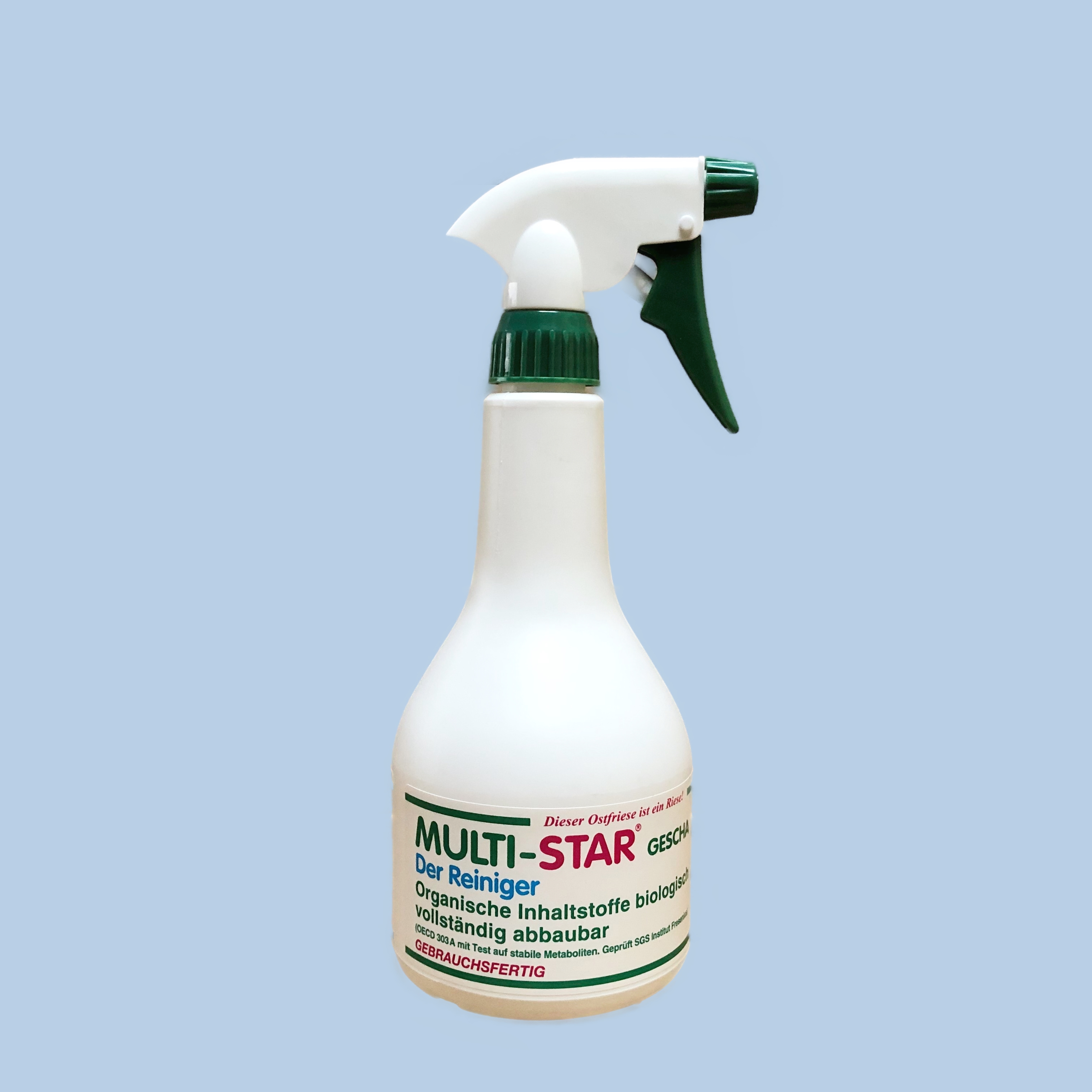 Multi-Star Gescha 500 ml Sprühlflasche (voll) gebrauchsfertig 1:5 Anwendungslösung 